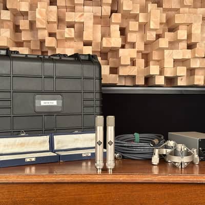 Vintage Neumann KM 56 Tube Condenser Microphone Stereo Pair. Early SN. KM54 KM56 KM84. USA. image 3