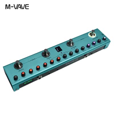 M-vave Tank-G Rechargeable Multi Effects Pedal 36 Presets,9 Preamp Slot,3-Band EQ,8 IR Cab Slot,3 Modulation/Delay/Reverb Effect,price include the import duty to US buyer image 4