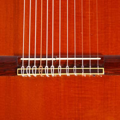 Dieter Hopf 12-string contra guitar 1973 - unique clasical guitar made in Germany - check video! image 3