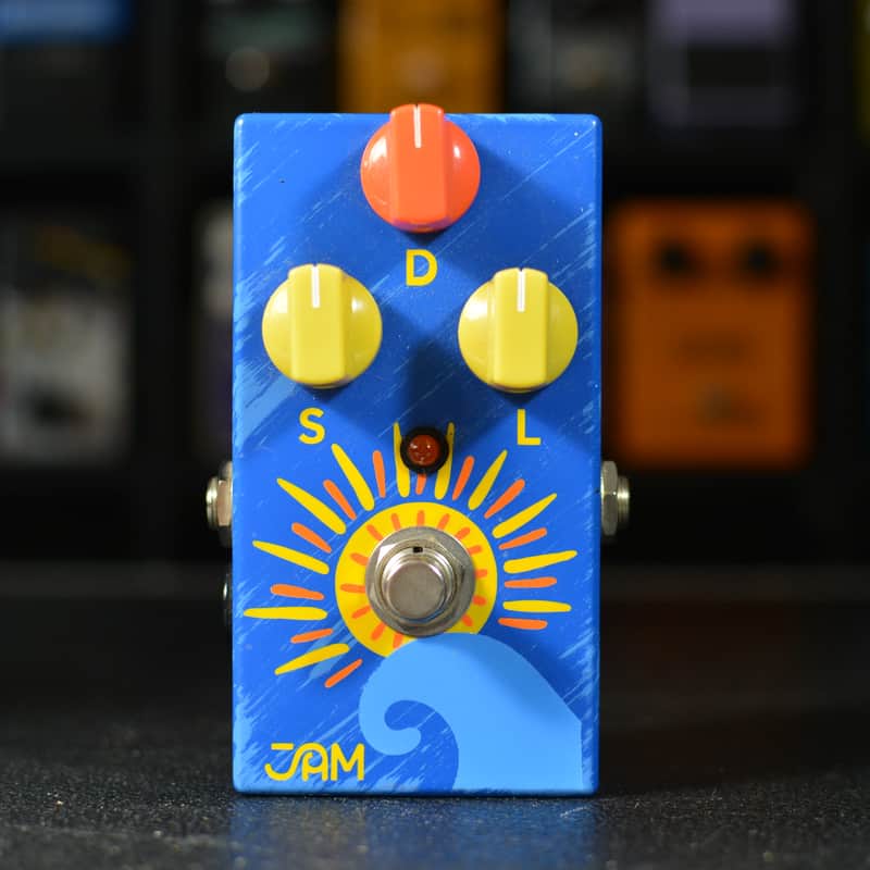 2010s JAM Pedals The Chill Hand Painted