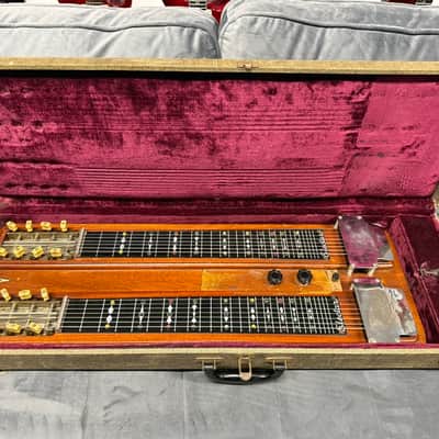 1950's Epiphone Electar Dual 8-String Lap Steel Works Great! Strong Pickups (Lap-17) image 5