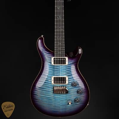 PRS Eddie's Guitars Wood Library DGT (David Grissom Trem)/Mahogany Neck - Aquableux Purple Burst image 3