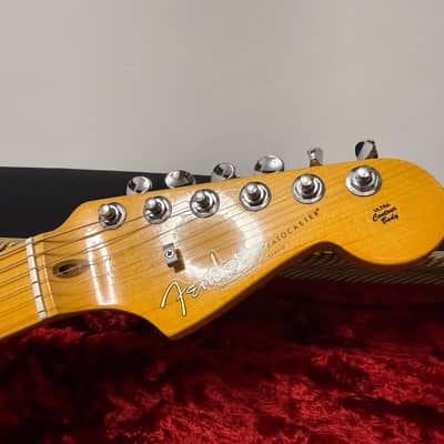 Fender American Ultra Luxe Vintage '50s Stratocaster 2025 - Present - 3-Color Sunburst image 6