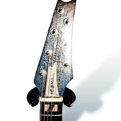 Outlaw Guitar Company - 7 String Iceman 2023 - Holographic Blue image 5