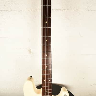 Fender Standard Jazz Bass 2000 MIM Olympic White Rosewood Fretboard 4-String Bass Guitar image 5