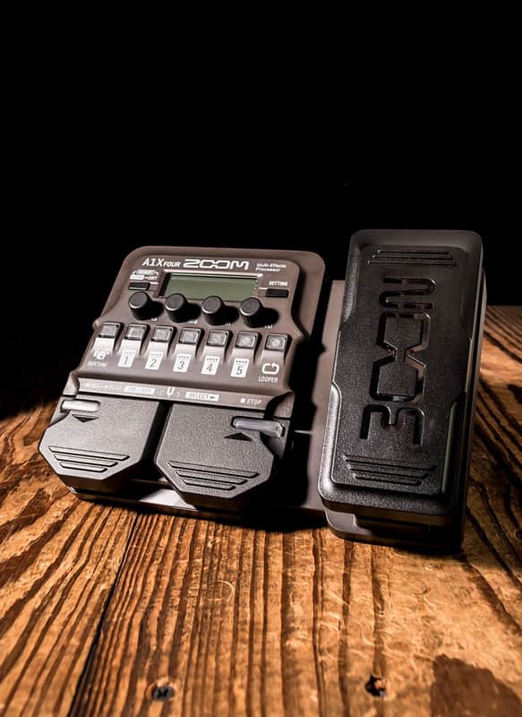 Zoom A1X FOUR Acoustic Multi-Effects w/Expression Pedal - Free Shipping image 1