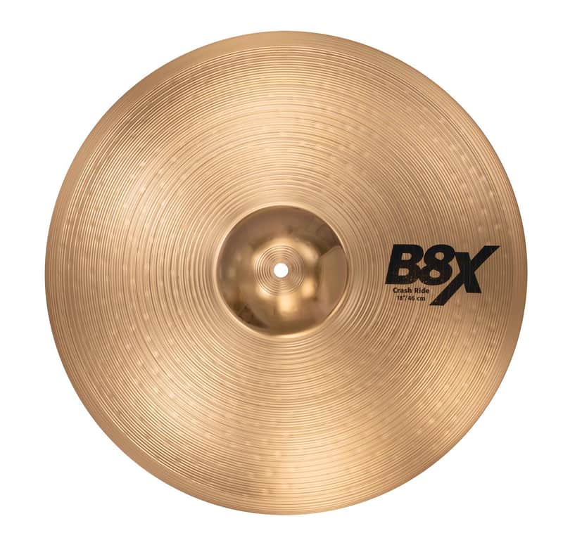 Sabian 18" B8X Rock Crash Ride Cymbal image 1