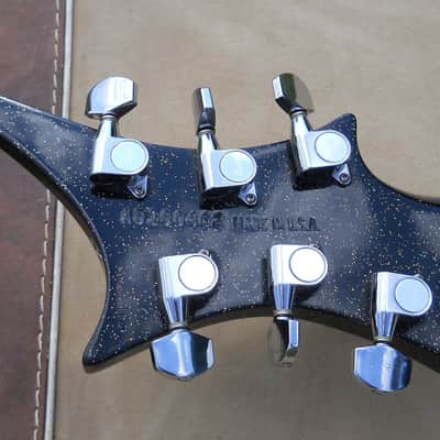 Early 80's Guild X-79, Original, Beautiful Black Metallac, Great Cond, OHSC! image 24