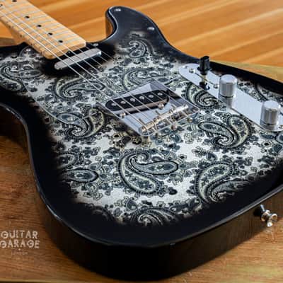 2025 Fender Japan Telecaster Limited Edition Black Paisley - USA-spec wiring - stunning MIJ! image 11