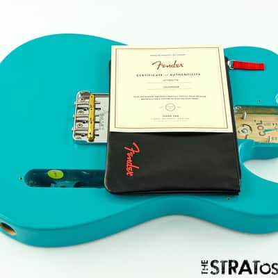 Fender American Professional II Telecaster BODY + HARDWARE, Tele, Miami Blue image 2