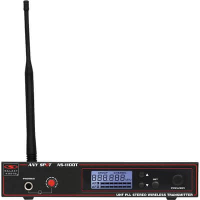 Galaxy AS-1100 Any Spot Personal Wireless Monitor EB4 Ear Buds Earphone System image 4