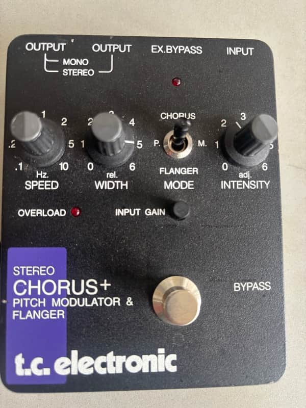 TC Electronic Chorus Flanger SCF