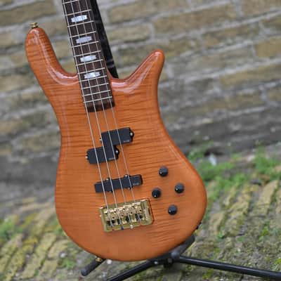 Spector Doug Wimbish Euro 4 Signature Model - Amber Stain Gloss image 3