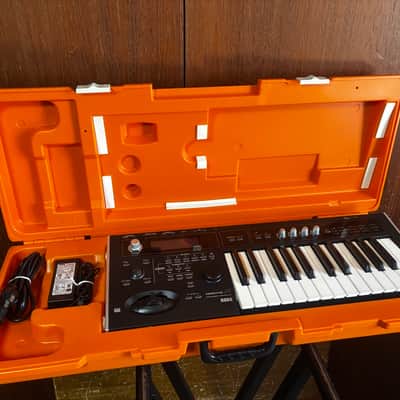 Korg micro X synthesizer/controller Black w/ case, power supply microX