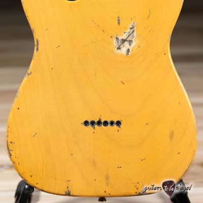 Shabat Lion Standard 1pc Swamp Ash & Maple w/ Lollar Vintage T’s – Butterscotch image 8