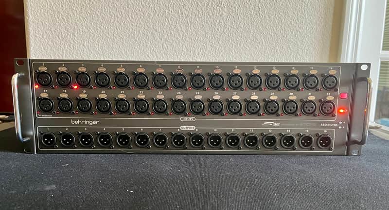 Behringer S32 Digital Stage Box - Two Defective Inputs (1&3) image 1