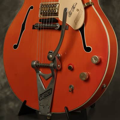 1964 Gretsch Chet Atkins 6120 Nashville Western Orange with HANG TAG image 8