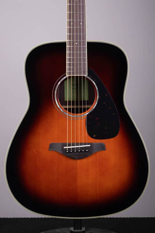 Yamaha FG830S-TBS Acoustic Guitar Tobacco Brown Sunburst | Reverb