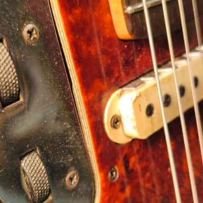 Fender Jaguar 1963 Black Refin with Matching Headstock image 12