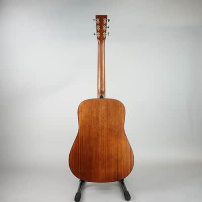 Martin D-18 Satin Standard Series Acoustic Guitar W/Case - Satin Natural with Aging Toner image 6