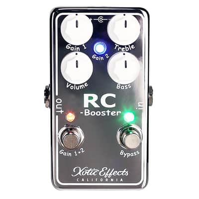 XOTIC RC Booster V2 Clean Signal Boost Guitar Effect Pedal Demo Unit image 2