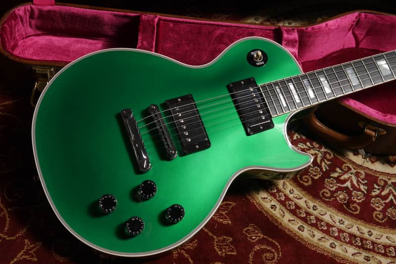 Gibson Custom Shop Order Custom Collection Les Paul Custom Planet Green Metallic-2016 image 1