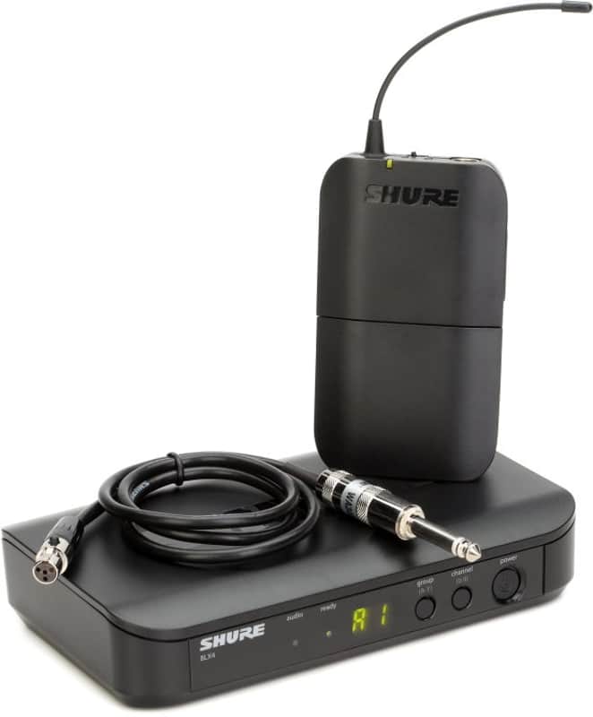 Shure BLX14 Wireless Guitar System - H10 Band (BLXBP302-H10d1) image 1