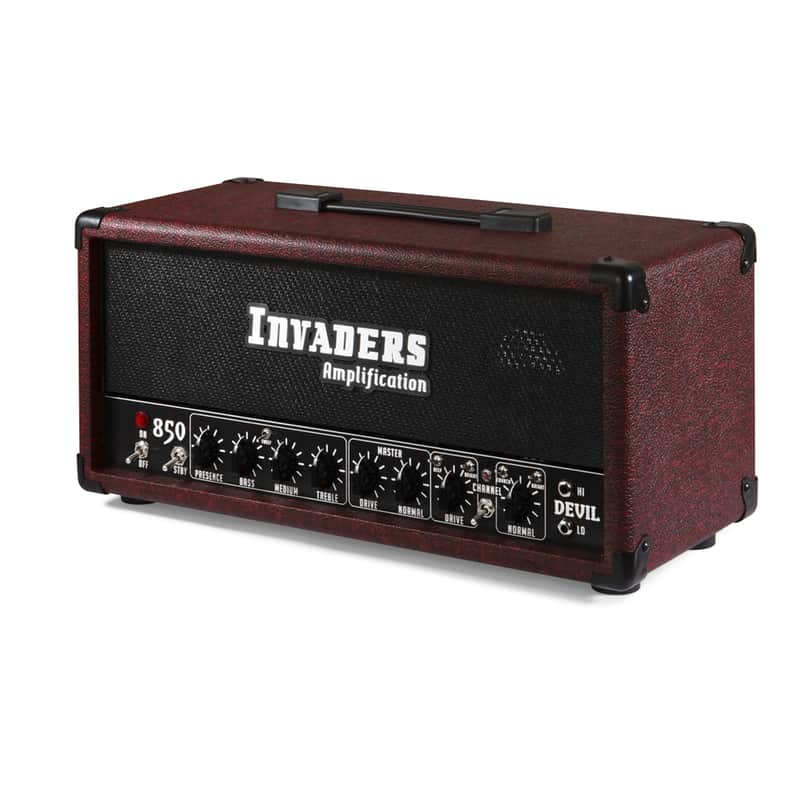 Invaders Amplification - Serie 8 - 850 Devil Dual Master - 50W High Gain - Redwine image 1