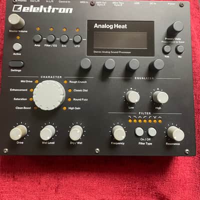Elektron Analog Heat Stereo Processor with USB Interface 2016 - 2017 - Black image 1