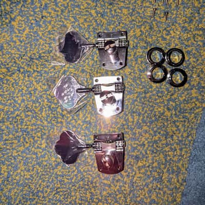 Unknown Vintage bass tuners 2010s - Chrome image 2