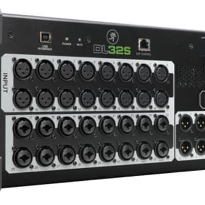 Mackie DL32S デジタルミキサー Wi-Fi付型（ホール使用１回）美品 Mackie DL32S デジタルミキサー Wi-Fi付型（ホール使用1回）美品