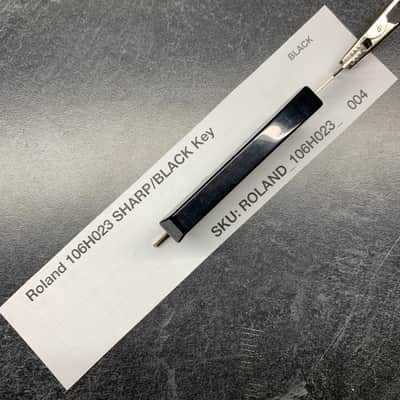 ORIGINAL Roland Replacement SHARP/BLACK Key (LATE REVISION) (106H023) for Jupiter-4, System-100/700, SH-1/2/3/3A/5/7, RS-505, VP-330, Promars, etc