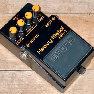 1980's Boss HM-2 Heavy Metal (Black Label) Made in Japan The Grail of The HM-2's it Will Rule your Tone, Ships Fast ! image 3