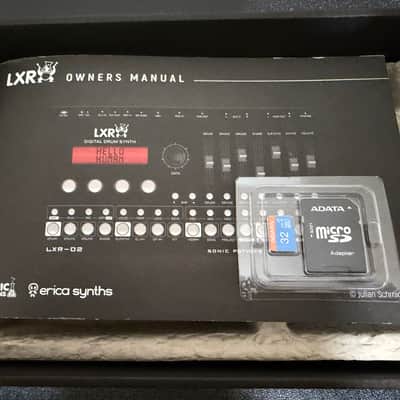 Erica Synths LXR-02 Digital Drum Synth 2021 - Black image 6