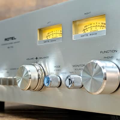 Rotel RA-713 Stereo Amplifier/ Fully Serviced and Tested/ Re-Capped/ Excellent Condition/ Free Shipping image 10