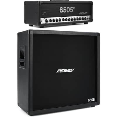 Peavey 6505 II 120W 2-channel Tube Head and 4x12 Straight Cabinet image 1