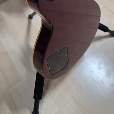1976 Gibson Les Paul Deluxe Wine Red P90 Vintage Aged Road Worn Relic 70s 1970's P-90 Soap Bar Soapbar Electric Guitar image 19