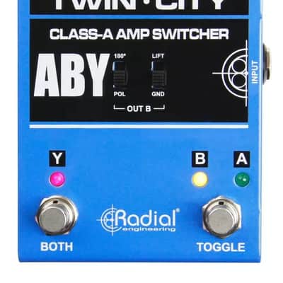 Radial Twin-City ABY Active Amp Switcher image 1