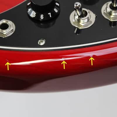 2020 Fender Player Lead II Electric Guitar, Crimson Red Transparent, Duncan Pickups image 7