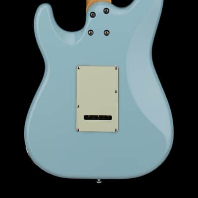 Schecter MV-6 (2022) - Super Sonic Blue #20332 with Gig Bag image 2