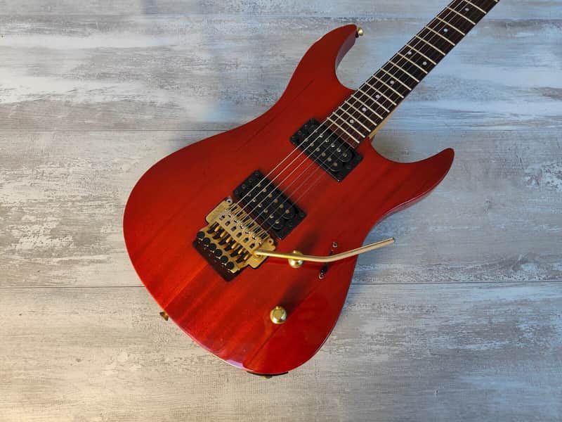 1992 Yamaha Japan Sonare SN2 HH Superstrat (Amber) | Reverb