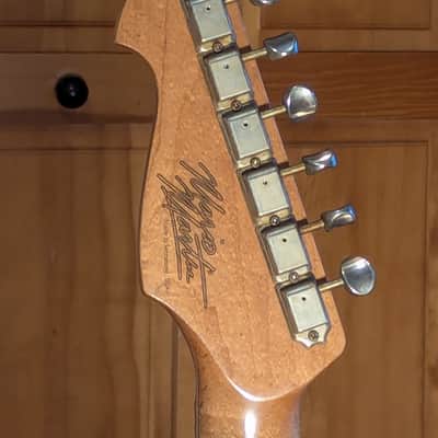 Mario Martin S Style Guitar- Metallic Charcoal Frost image 13