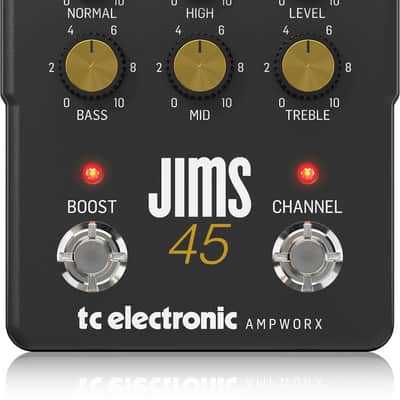 TC Electronic JIMS 45 PREAMP Dual-Channel Guitar Preamp image 4