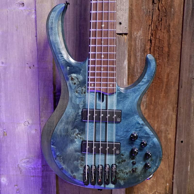 Ibanez BTB Series BTB945 - Cosmic Blue Low Gloss image 1