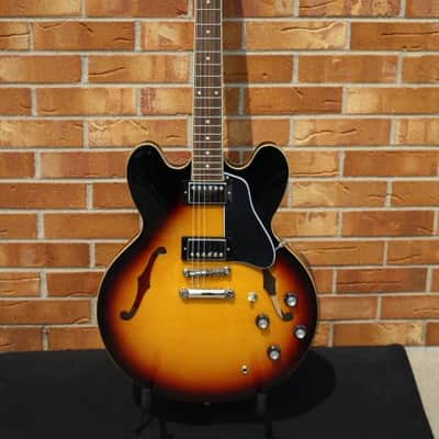Epiphone ES-335 Inspired by Gibson-Sunburst image 2