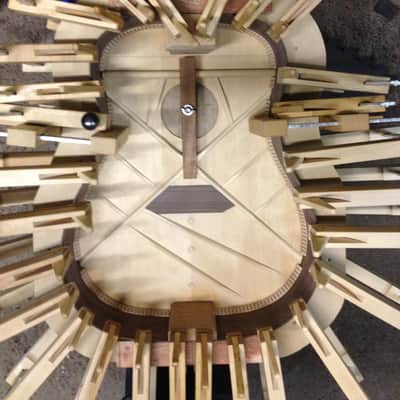 Crowley's of Cork CD01 Irish Handmade all solid acoustic guitar 2015 Natural finish. image 12