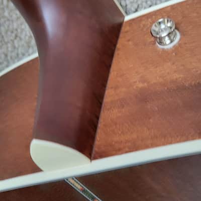 Fender PD-220E Dreadnought Acoustic Electric Guitar, Aged Cognac Burst, Hard Shell Case image 12