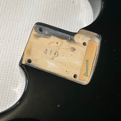 1980's Japan Ibanez Roadstar II RG410 Black Guitar Body Edge Tremolo Ready image 8