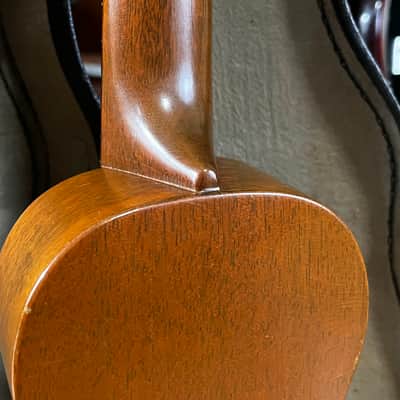 Vintage 1930s Martin Style 0 Soprano Ukulele w/ Vintage Clipboard Case image 7