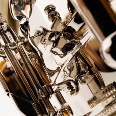 AK Drums Nickel Over Brass Dresdner Type Orchestra Model / Nickel Plated 5.5"x14" image 12